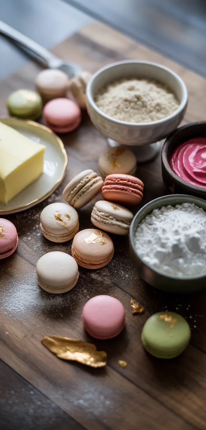 Ingredients photo for Macaron Cake  Recipe