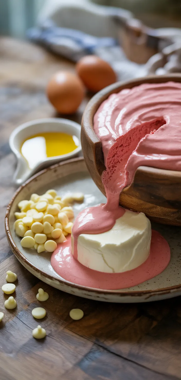 Ingredients photo for Strawberry Brownies Recipe