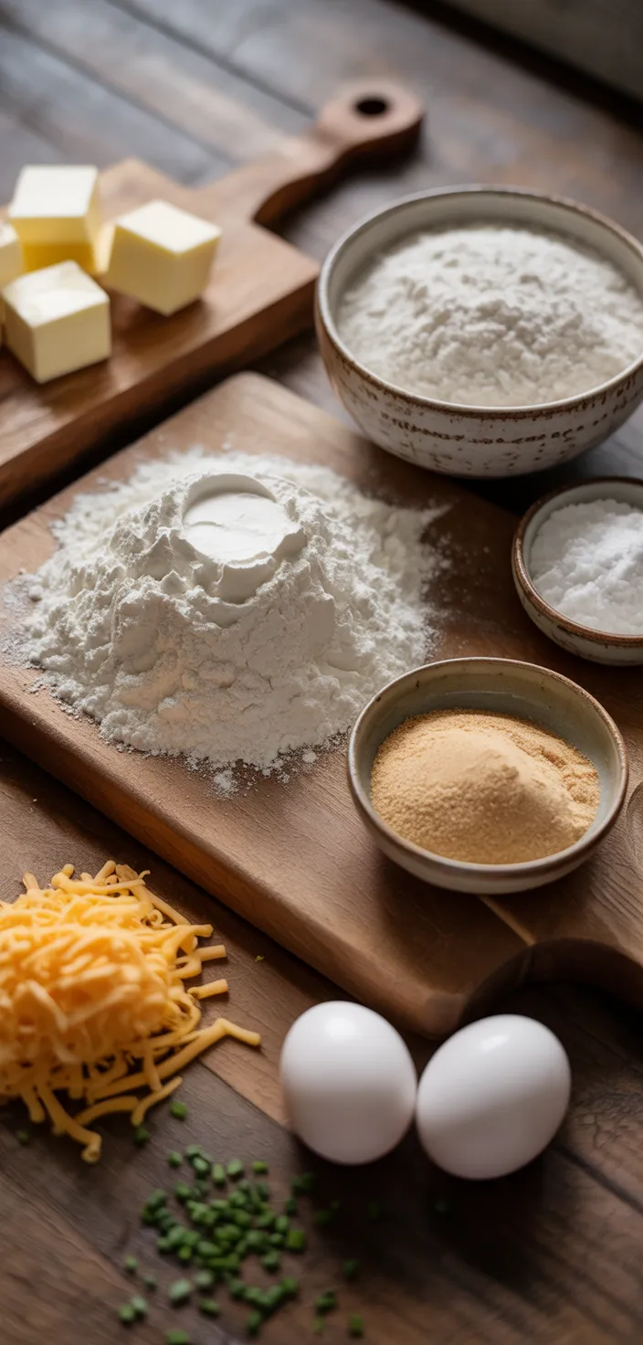 Ingredients photo for Breakfast Protein Biscuits Recipe