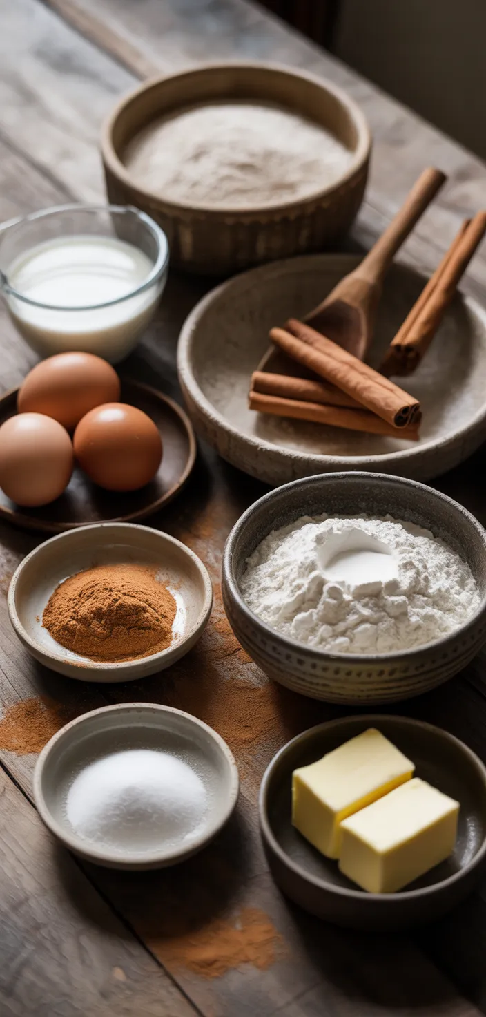 Ingredients photo for Cinnamon Bread Recipe