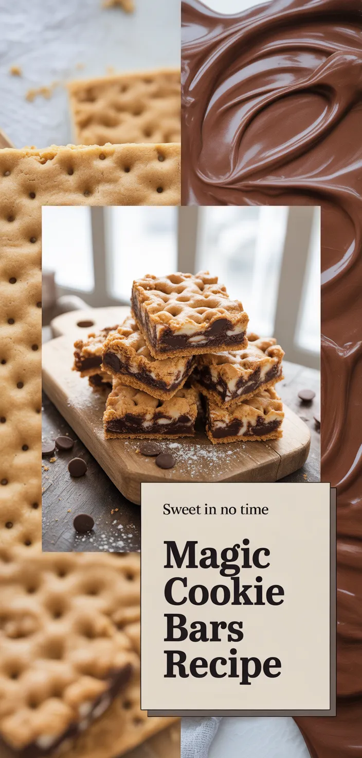 A photo of Magic Cookie Bars Recipe