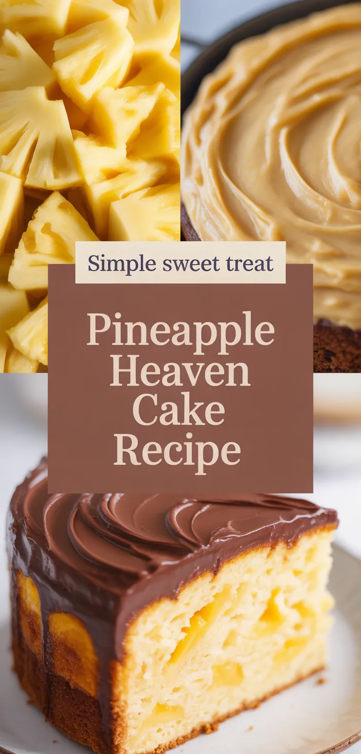 A photo of Pineapple Heaven Cake Recipe