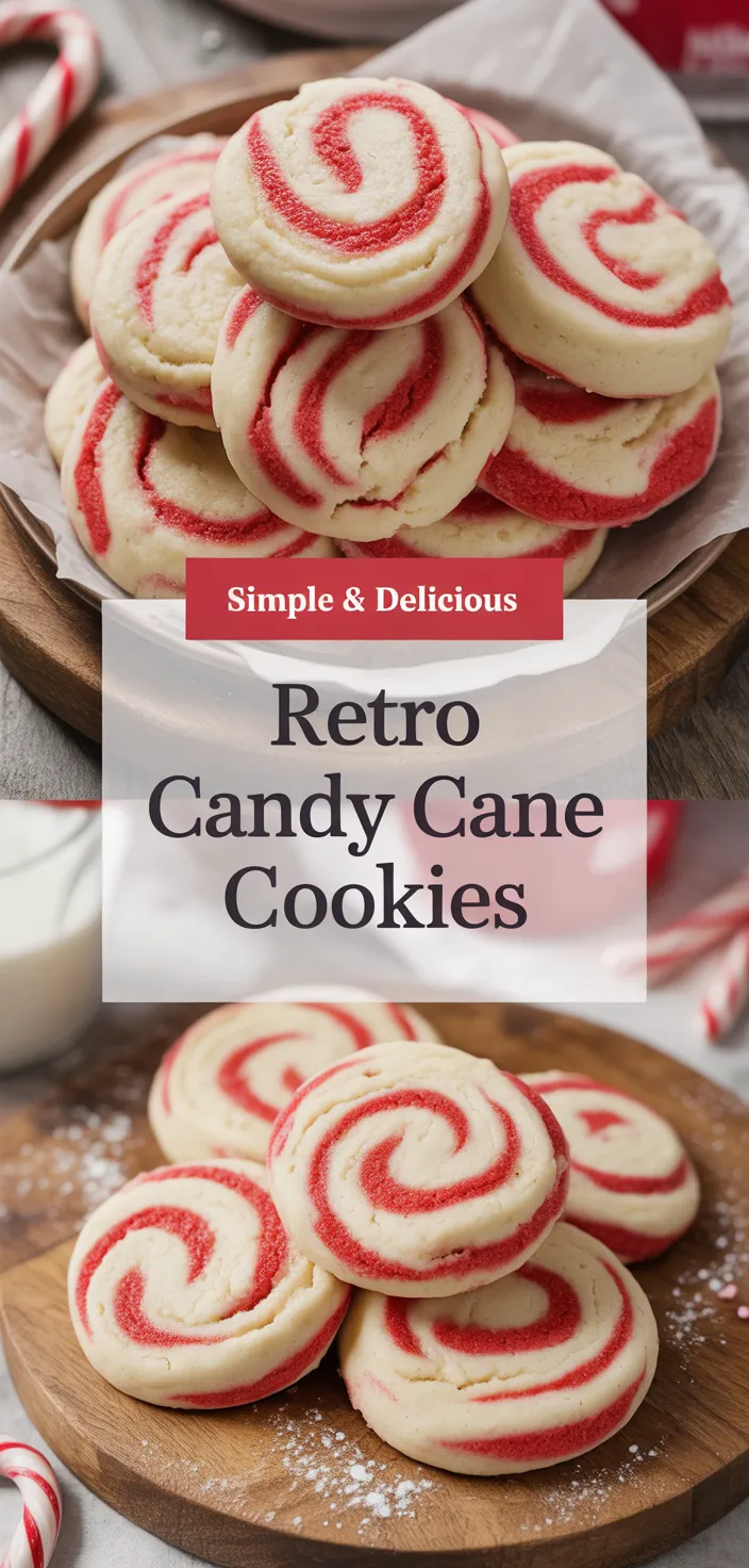 A photo of These Retro Candy Cane Cookies Are A Fun Family Baking Project Recipe