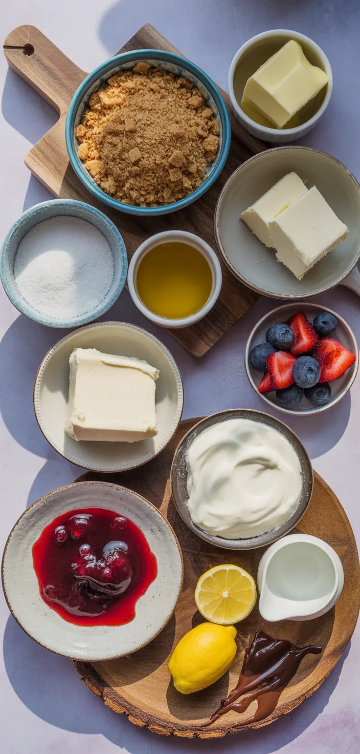 Ingredients photo for Easy No Bake Cheesecake Bites Recipe