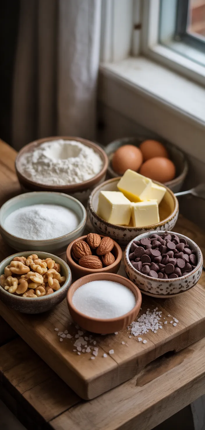 Ingredients photo for Famous Copycat Chocolate Chip Cookie Recipes