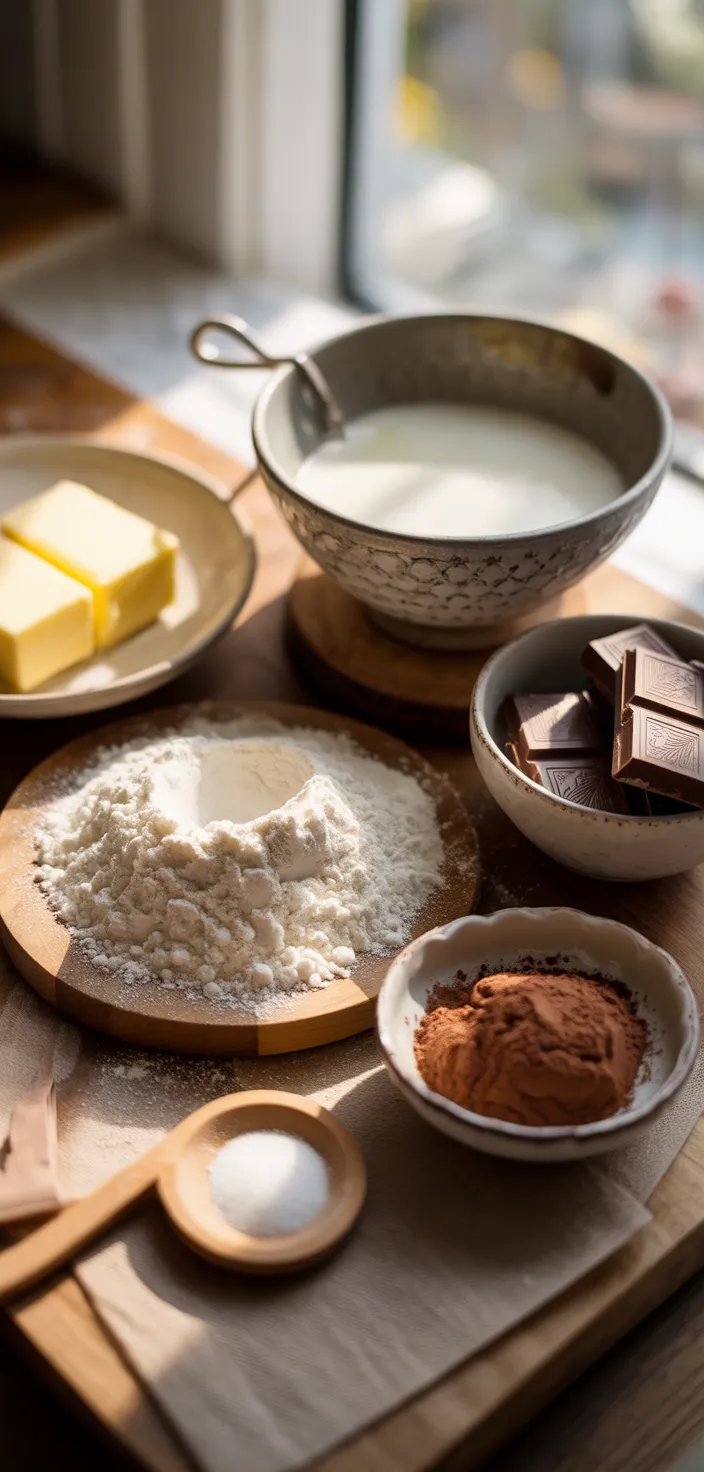 Ingredients photo for Gooey Chocolate Rolls Recipe