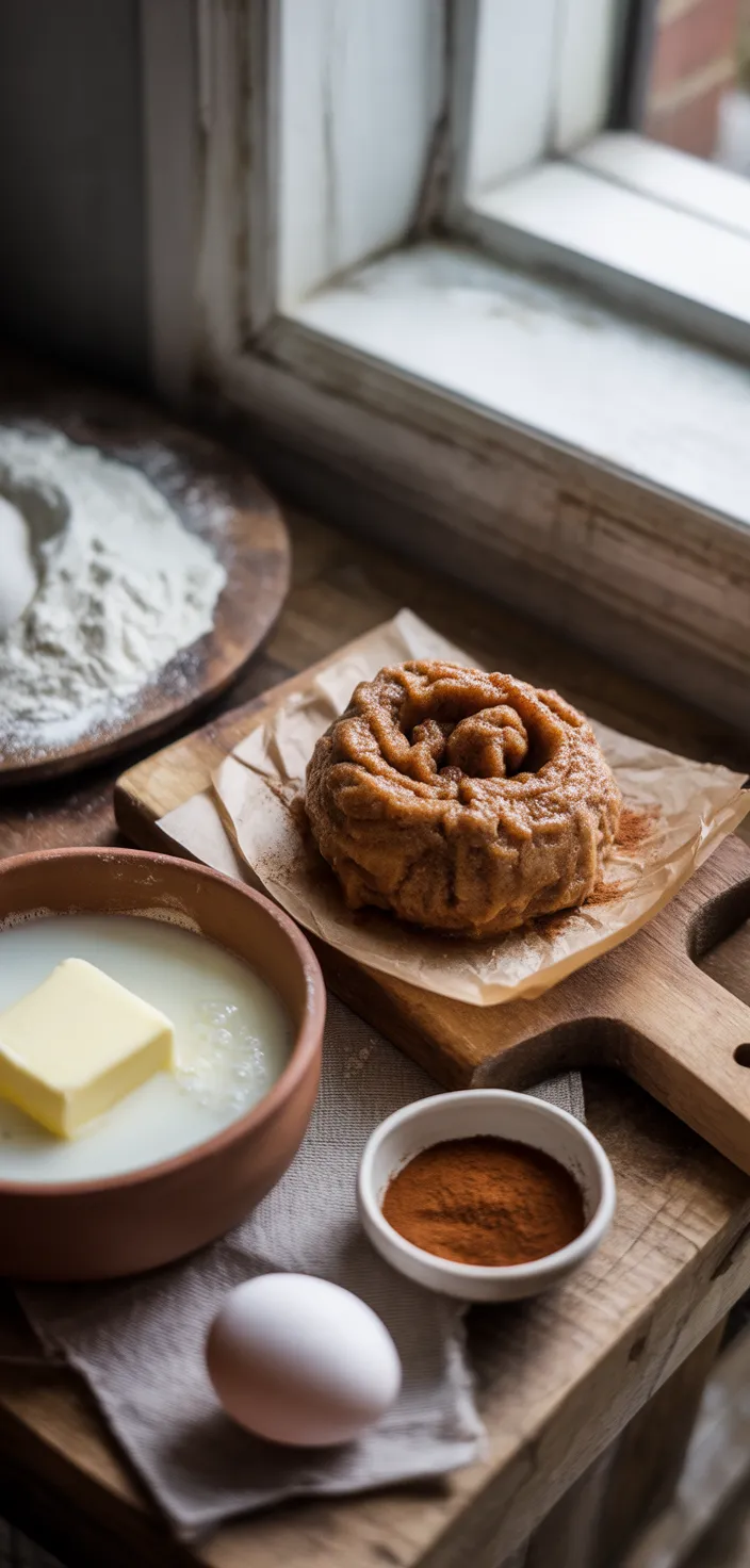 Ingredients photo for Homemade Coffee Cinnamon Rolls Recipe