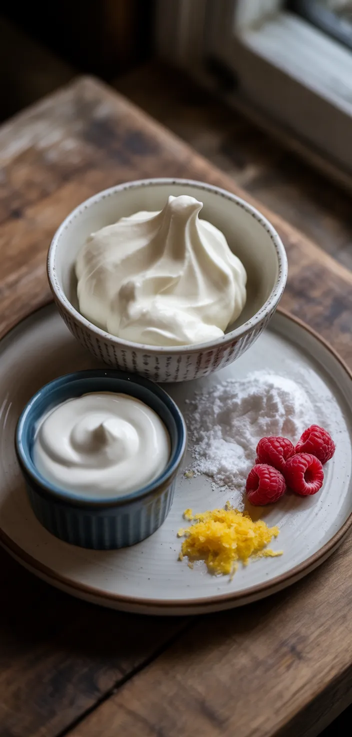 Ingredients photo for How To Make Mascarpone Cream Recipe