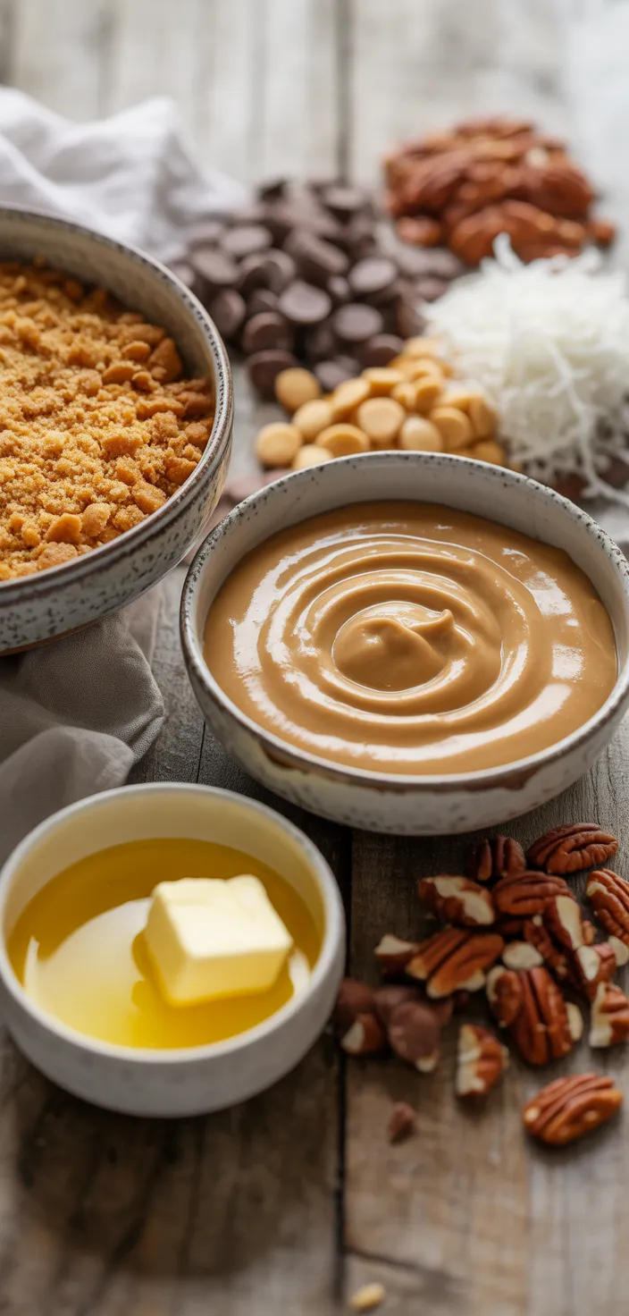 Ingredients photo for Magic Cookie Bars Recipe