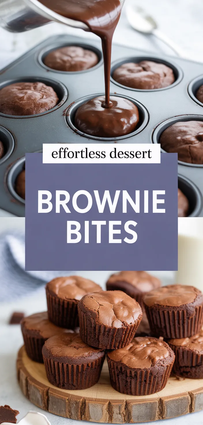 A photo of Brownie Bites Recipe