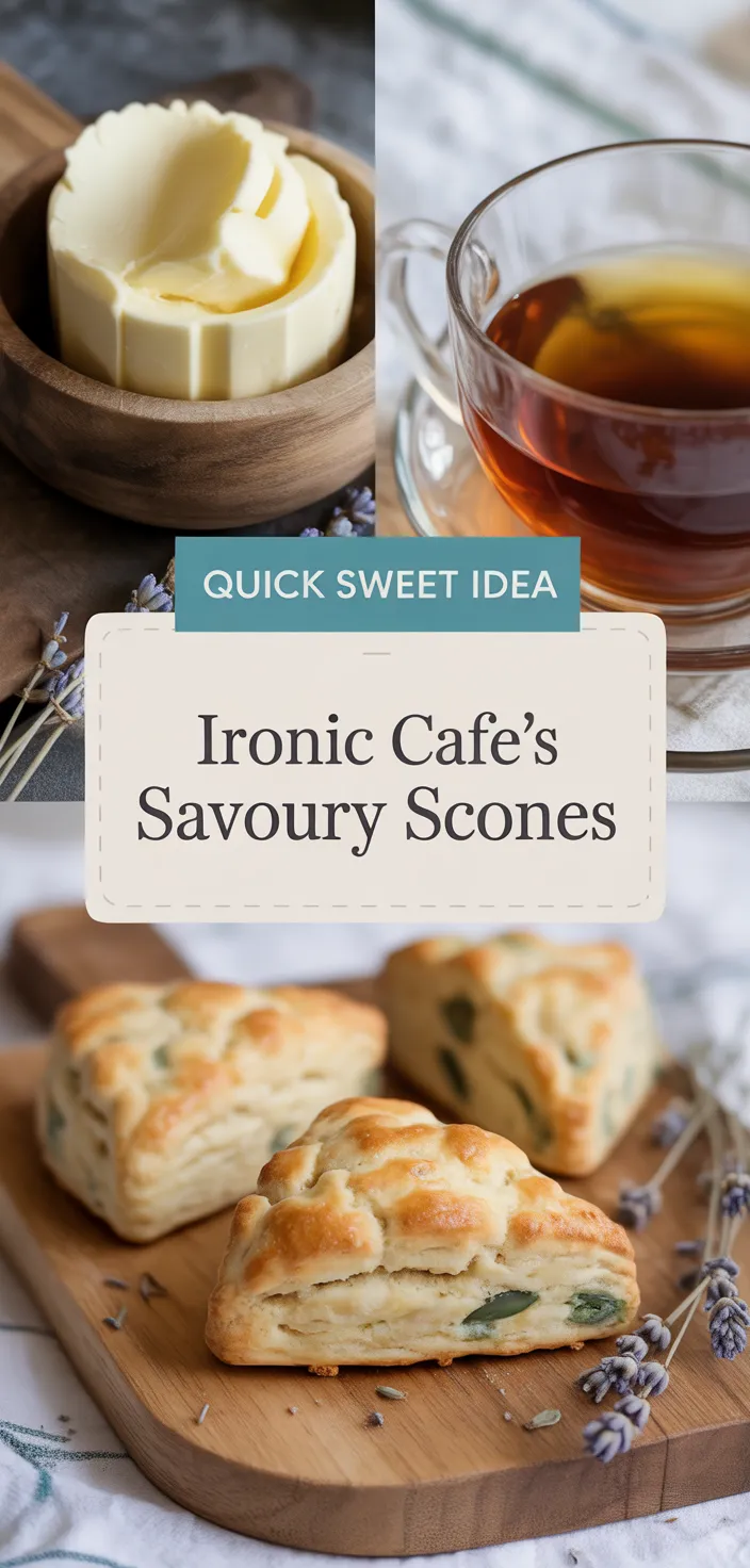 A photo of Ironic Cafe's Savoury Scones Recipe