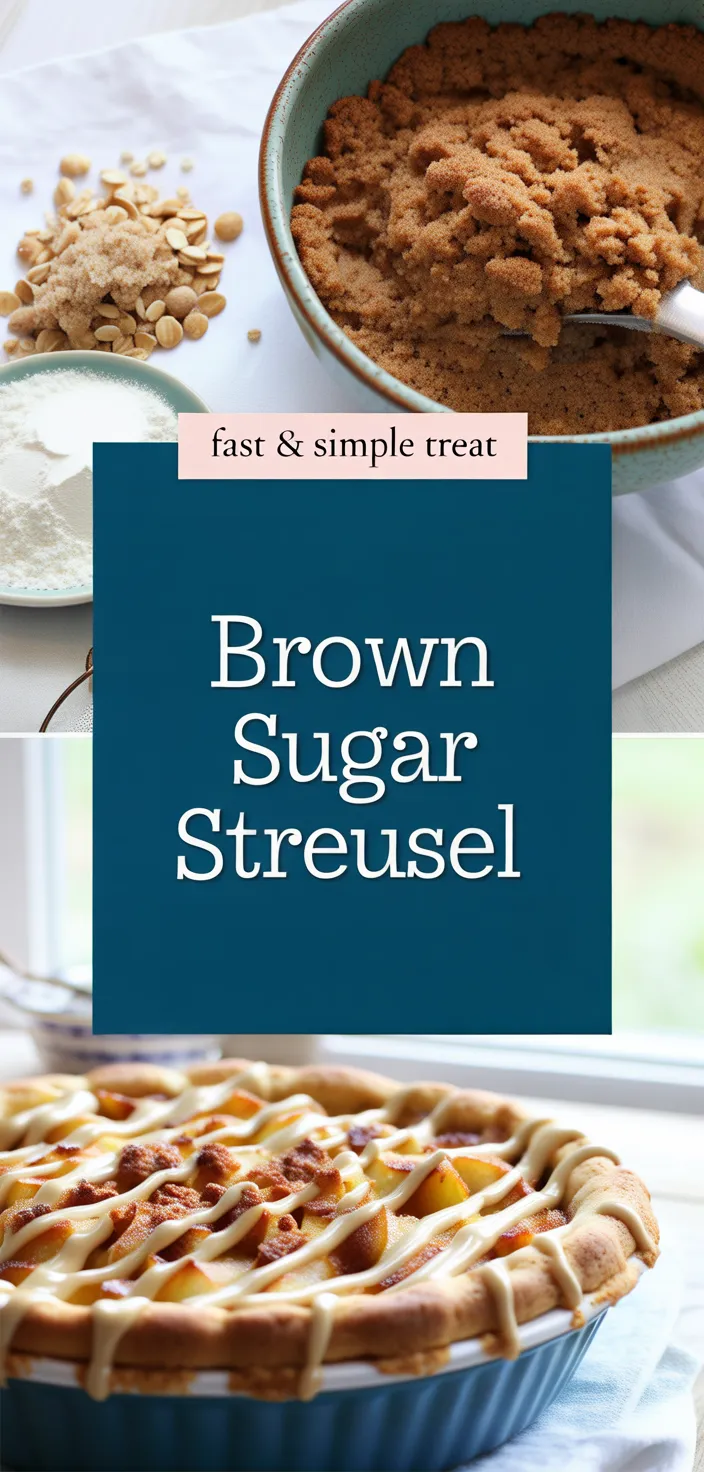 A photo of Brown Sugar Streusel {Easy Topping For Desserts} @ Bake It With Love Recipe